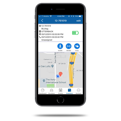 VeriTracks-Mobile-Enrolle-Location-Screen VeriTracks® Mobile Electronic Monitoring Platform